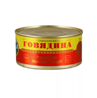 Говядина тушеная в/с ГОСТ 325г*36 Йошкар-Ола